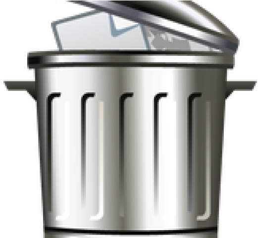 Trash Can Clipart Waste Generation - Png Cartoon Trash Can Transparent Png (640x480), Png Download