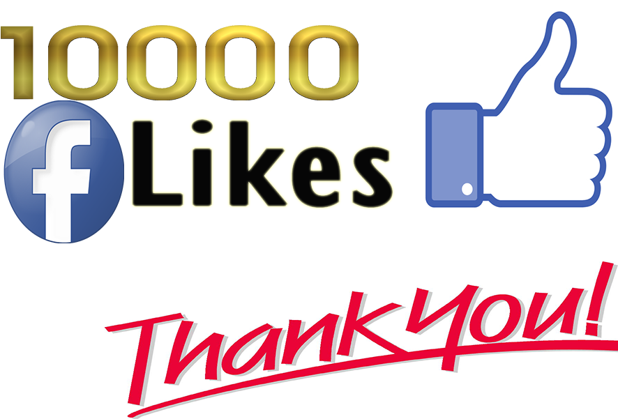 10k Facebook Likes - Facebook Clipart (900x600), Png Download