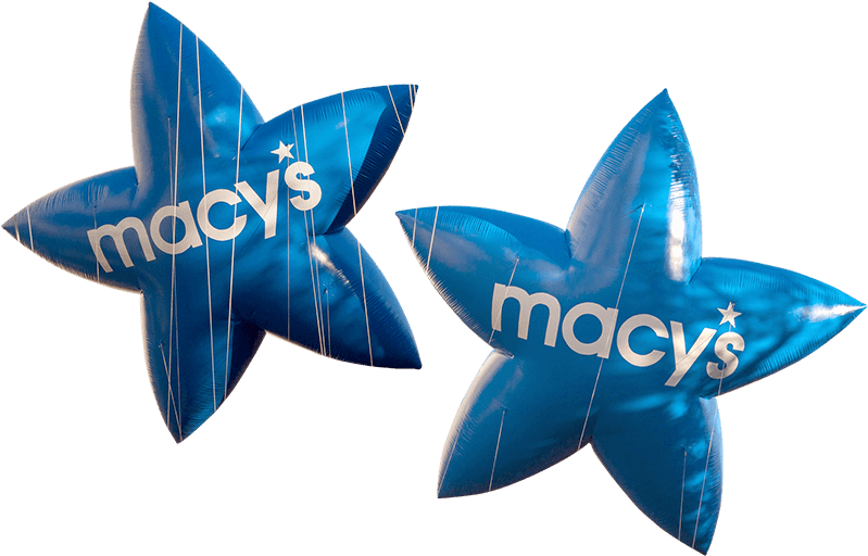 Macys Parade Star Balloon Clipart (800x800), Png Download