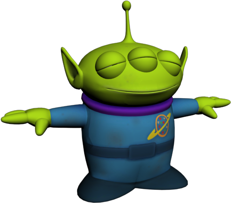 Toy Story Alien Png Alien Png Viewalien Png - Extraterrestre De Toy Story Png Clipart (640x480), Png Download