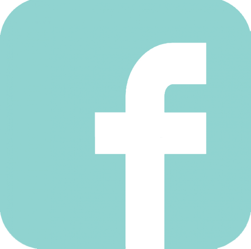 Free Png Download Teal Facebook Logo Png Images Background - Facebook Logo Teal Png Clipart (850x844), Png Download