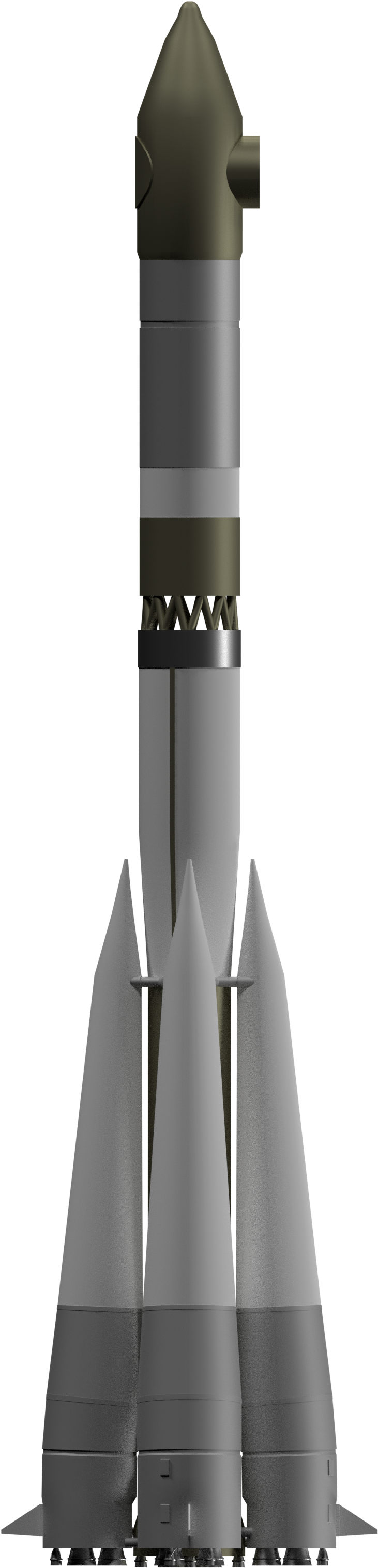 Voskhod Rocket - Organ Pipe Clipart (800x3100), Png Download