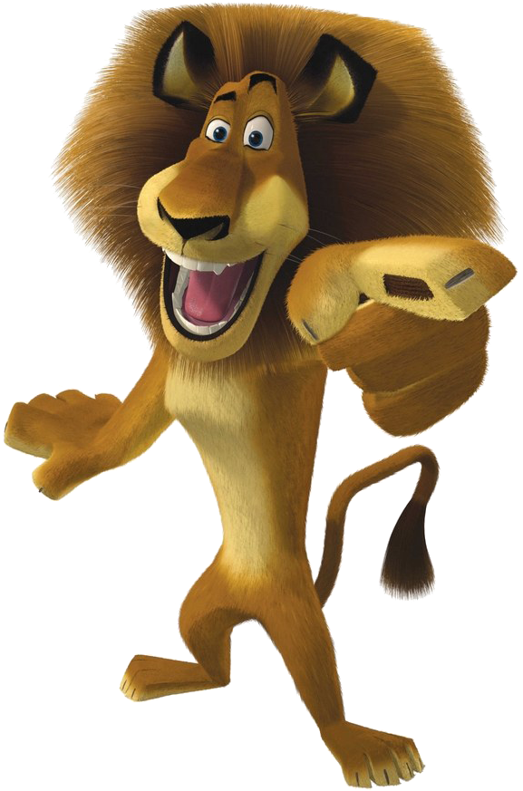Madagascar And Shrek - Madagascar Alex Clipart (1280x960), Png Download
