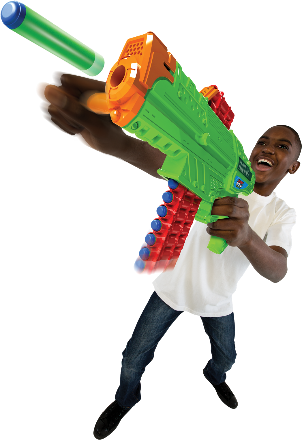 Finally The Dart Zone Closed Out With A Clip Fed Blaster - Water Gun - Png Download (1185x1600), Png Download