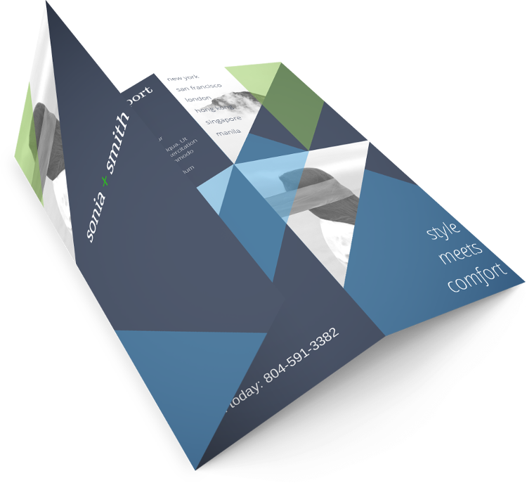 Brochure Printing - Brochure Transparent Clipart (750x687), Png Download