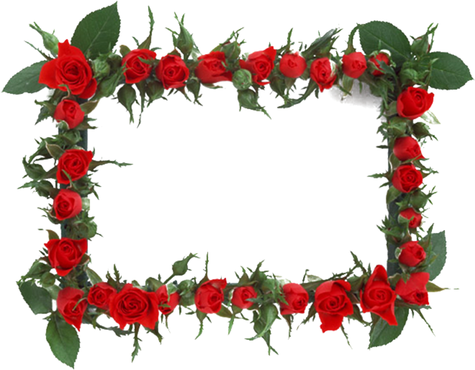 #mq #green #roses #red #flower #flowers #frame #frames - Shab E Barat Png Clipart (1024x1024), Png Download