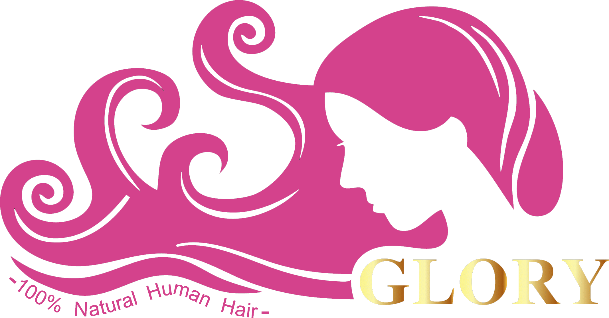 Brazilian Hair Bundles Wigs - Graphic Design Clipart (2135x1116), Png Download