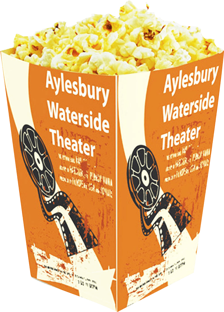 Custom Popcorn Boxes - Popcorn Becher Bedrucken Clipart (1200x1200), Png Download
