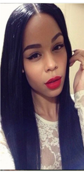 Peruvian Virgin Hair Straight 3 Bundles With Closure - Synthetic Lace Front Wigs Clipart (600x600), Png Download