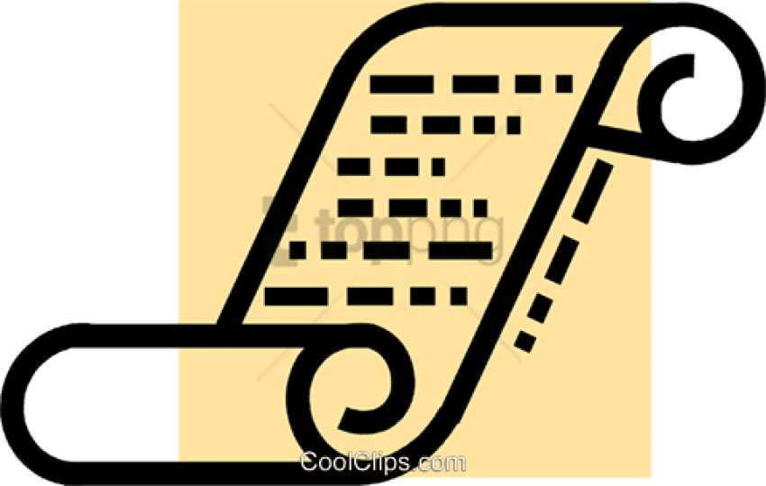 Free Png Rola E Pergaminho Livre De Direitos Vetores Clipart (850x539), Png Download