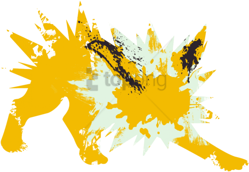 Free Png Yellow Paint Splash Png Png Image With Transparent - Yellow Paint Splatters On Transparent Background Clipart (850x767), Png Download