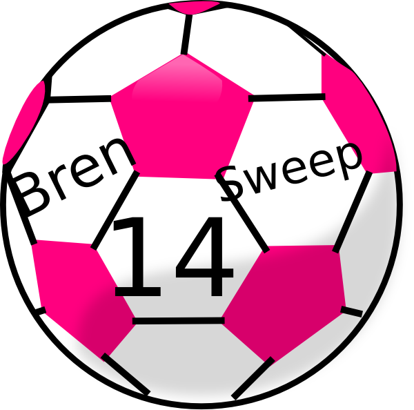 Image Free Stock Pink Panda Images Pinksoccerballclipart - Png Download (600x594), Png Download