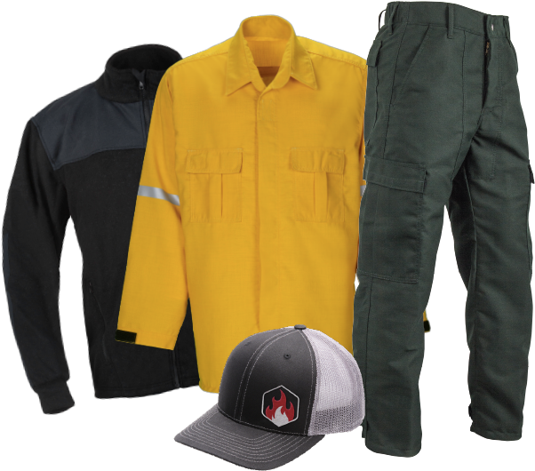 Clothing - Hotshot Firefighter Jacket Clipart (715x536), Png Download