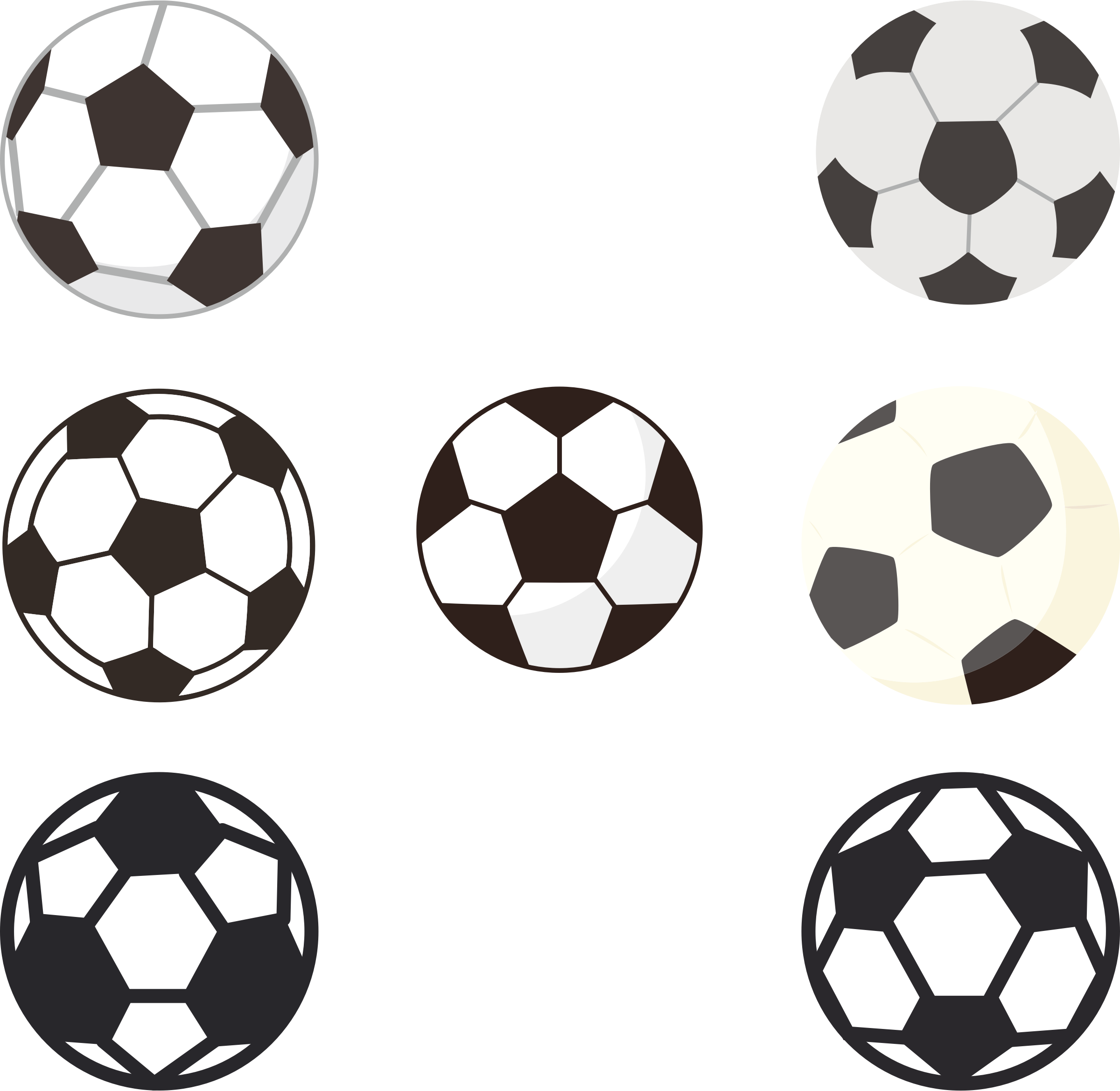 This Free Icons Png Design Of Soccer Balls 2 - Dribble A Soccer Ball Clipart (2400x2338), Png Download