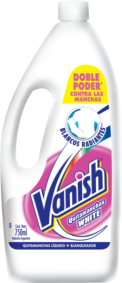 Vanish White Quitamanchas Blanqueador - Vanish Oxi Action Clipart (1000x1000), Png Download