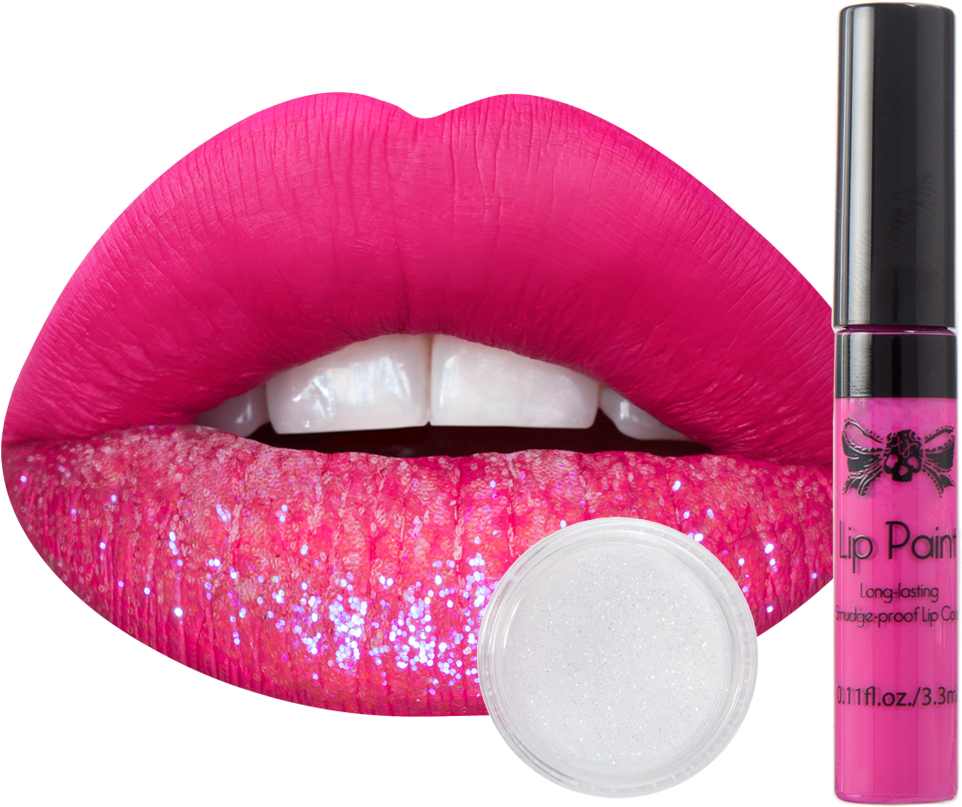False Picture Of Miss Popular Lip Color - Lip Gloss Clipart (1000x1000), Png Download