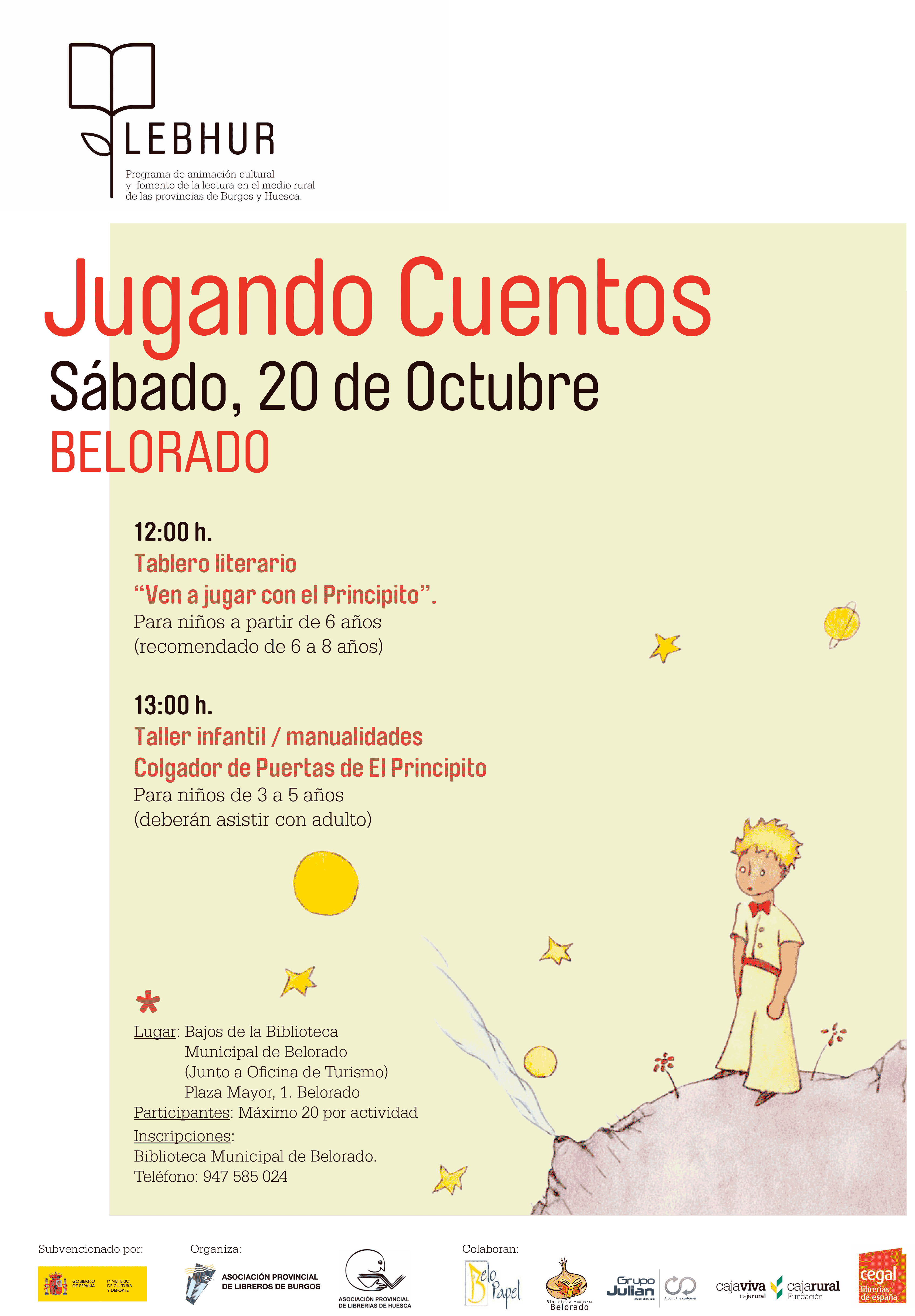 Jugando Cuentos Taller Infantil Manualidades - Petit Prince Clipart (3389x4873), Png Download
