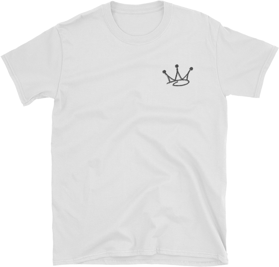 Graffiti Crown White Tee - T Shirt Nike Footwear 1 Clipart (1000x1000), Png Download