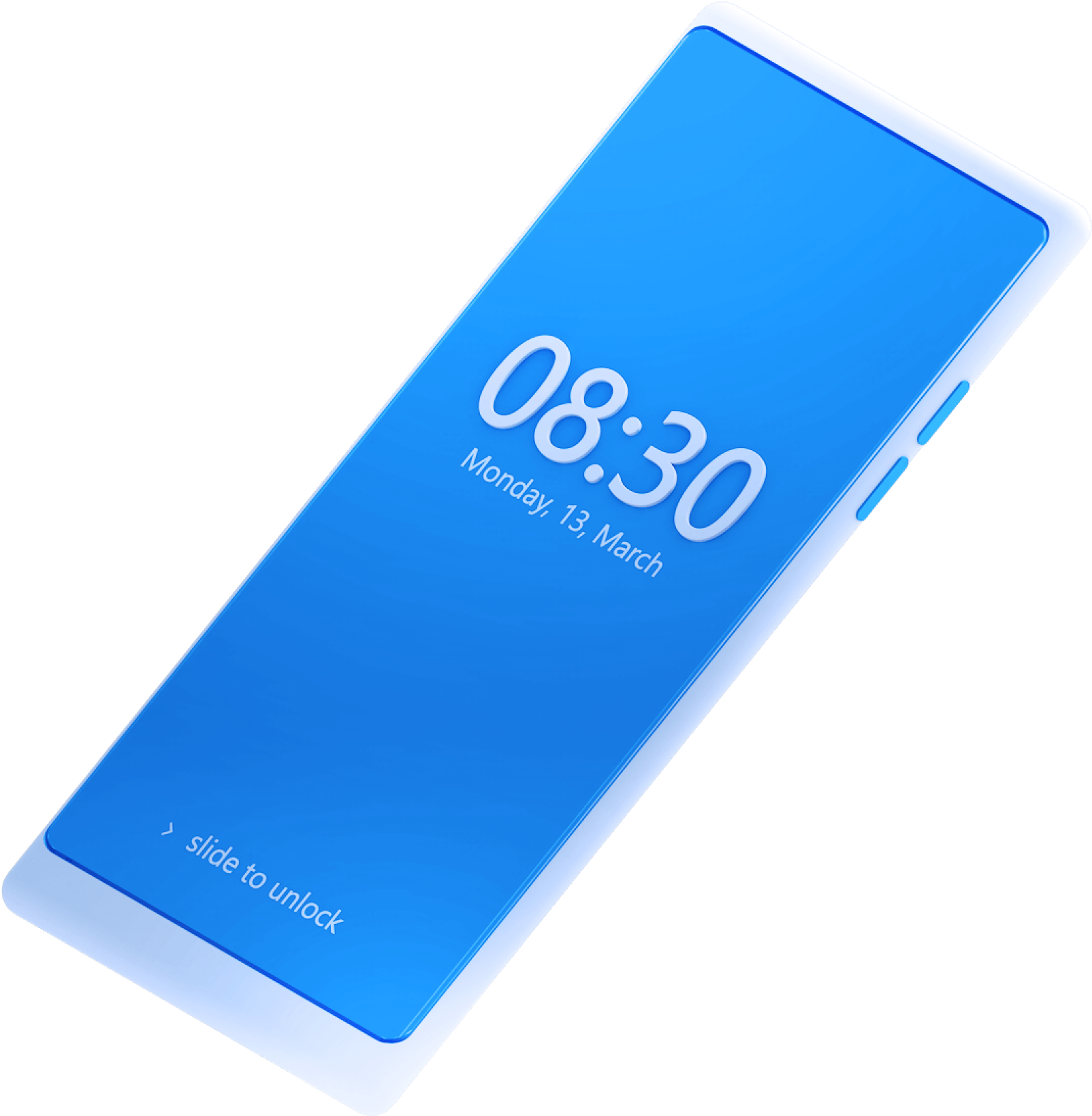 Mobile - Plastic Clipart (1872x2160), Png Download