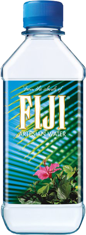 Fiji Bottle Png - Fiji Water Bottle Vector Clipart (400x840), Png Download