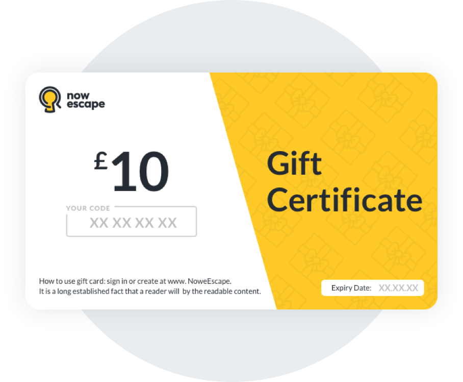 Escape Room Gift Code Clipart (908x748), Png Download