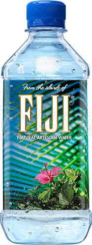 Our Products - Fiji Water Transparent Clipart (187x496), Png Download