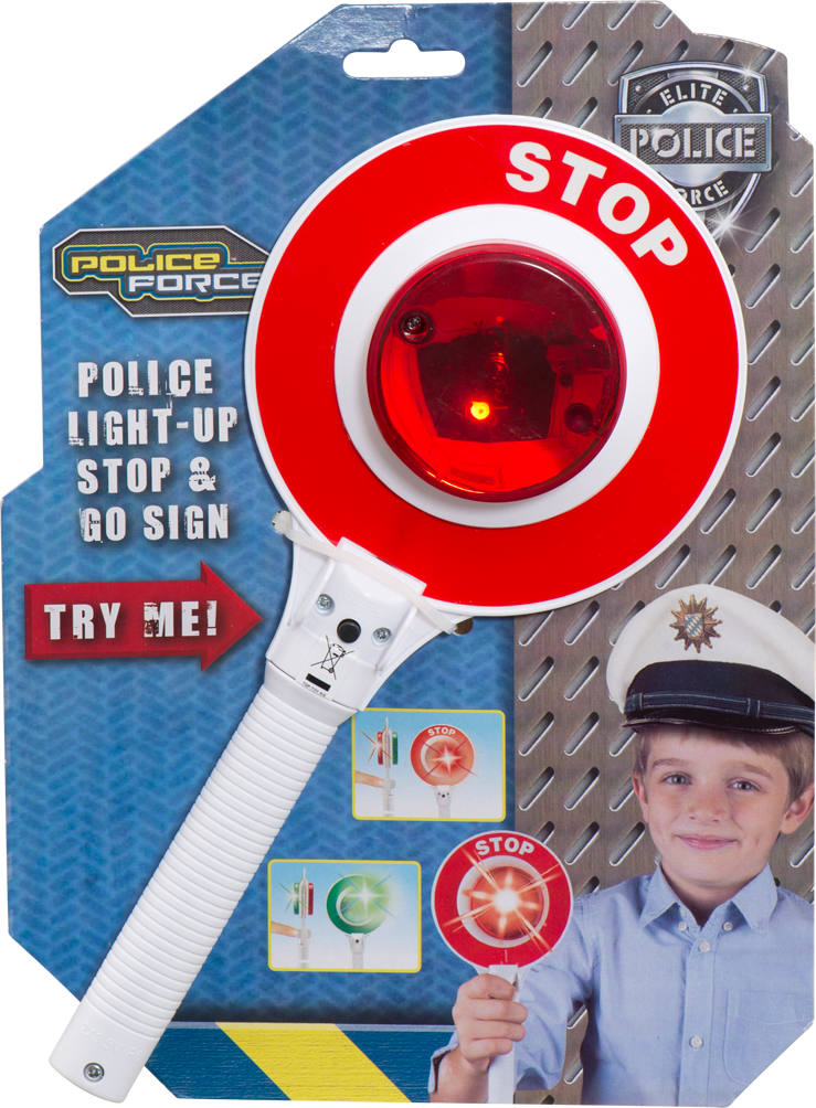 Police Light Up Stop&amp - Security Clipart (739x1004), Png Download