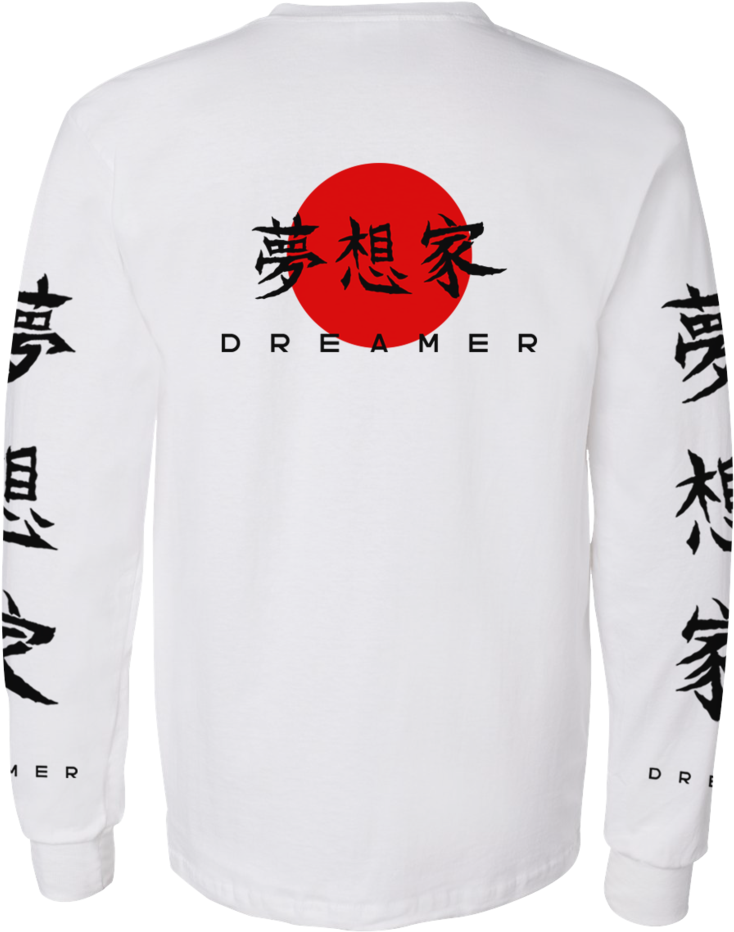 Long Sleeve Shirt Png - Dreamer Clothing Clipart (819x1024), Png Download