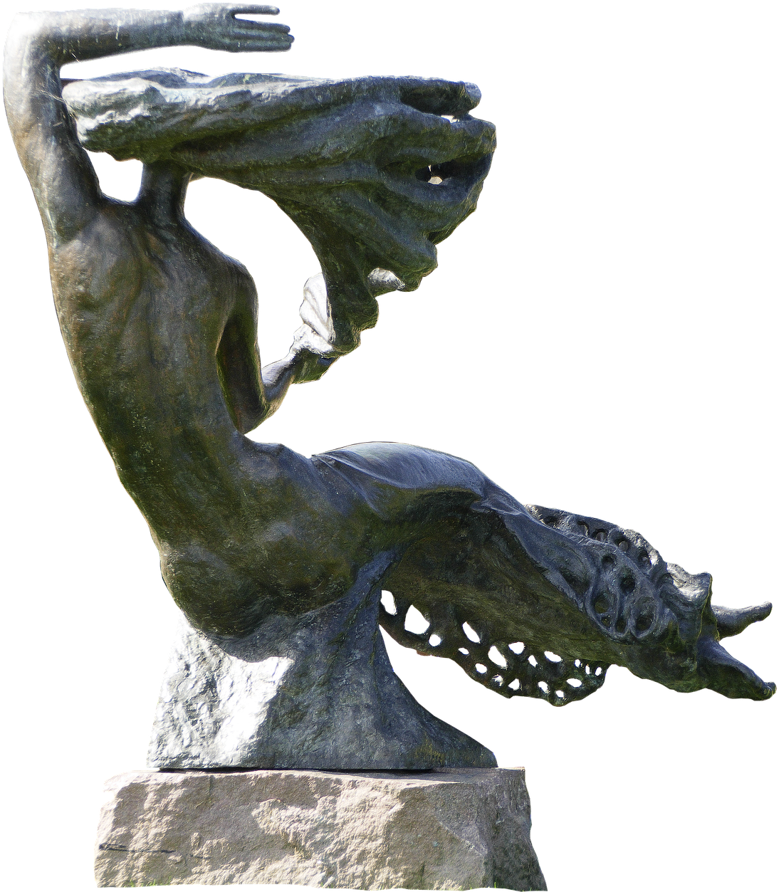 Sculpture Bronze Statue Sitting - Bronze Sculpture Clipart (1207x1280), Png Download