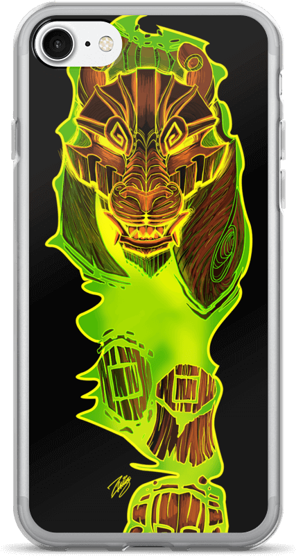 Tikikiti Iphone Case - Mobile Phone Case Clipart (1000x1000), Png Download