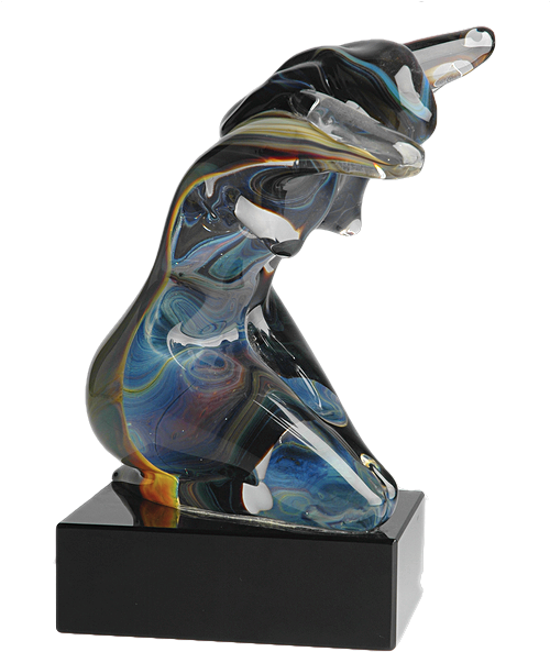 Murano Glass Figures - Statue Clipart (945x616), Png Download