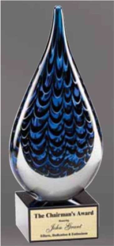 Modern Art Glass Award G519 - Vase Clipart (600x800), Png Download