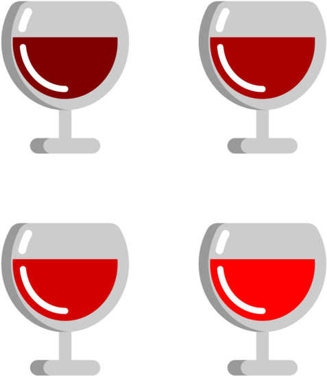 Wine Glass Red Wine Champagne Alcoholic Drink - Circle Clipart (750x750), Png Download
