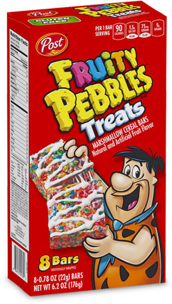 Fruity Pebbles Treats Box - Fruity Pebbles Clipart (600x873), Png Download