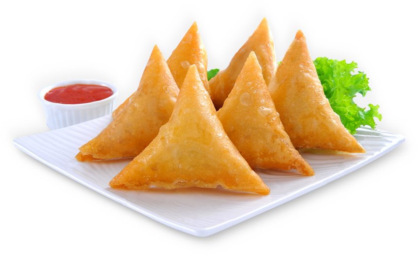 Chicken Samosa , Png Download - Samosa Png Clipart (849x519), Png Download