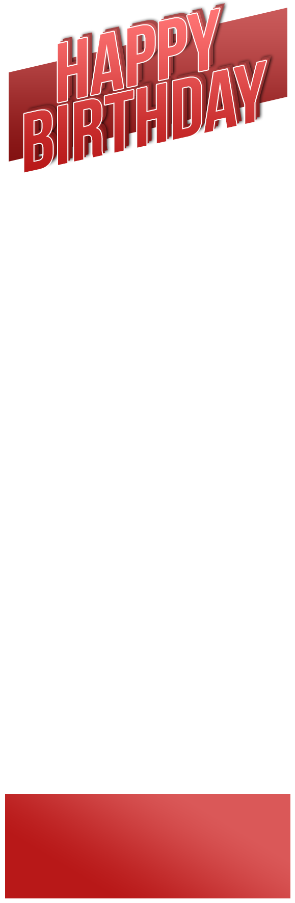 Red Gradient - Coquelicot Clipart (1080x1920), Png Download