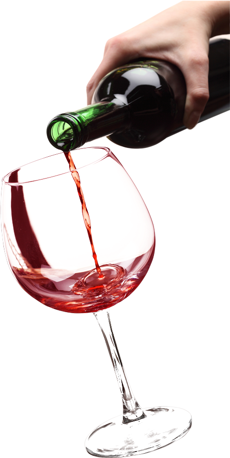 #pouring #bottle #glass #hand #drink #cup #champagne - Hand Pouring Wine Png Clipart (633x945), Png Download