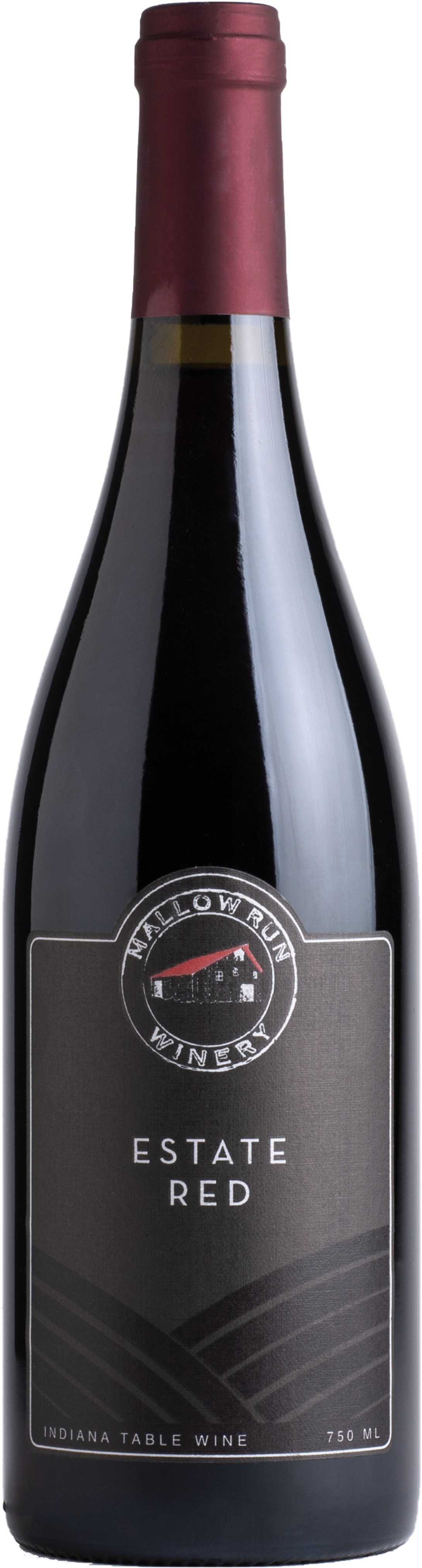 Made From Mallow Run Leon Millot And Chancellor Grapes, - Glass Bottle Clipart (1800x4200), Png Download