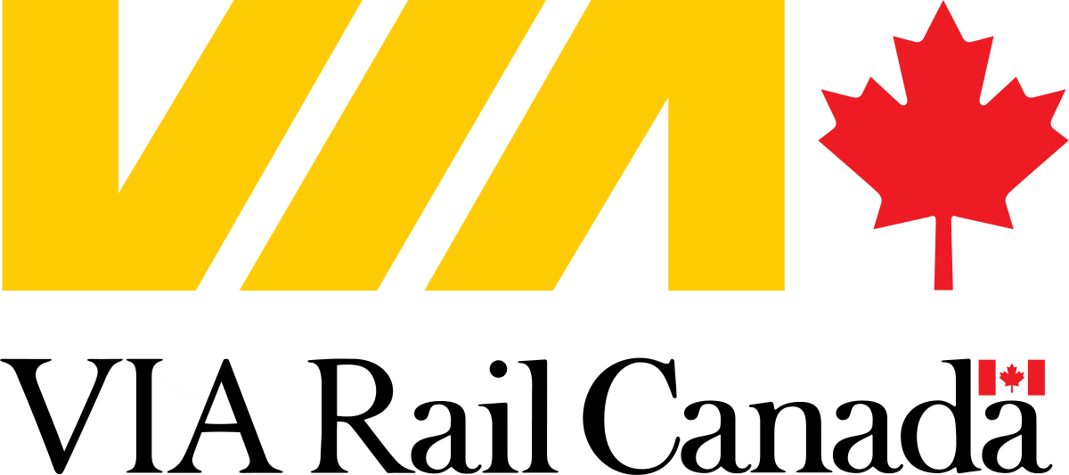 Via Rail Canada Logo Clipart (1200x533), Png Download