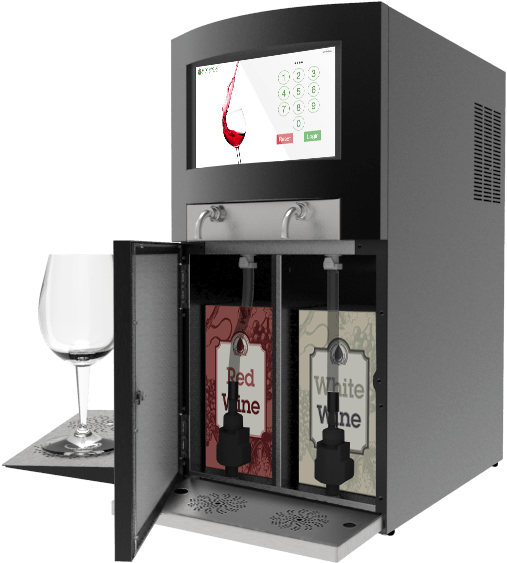 The Emerald Wine Dispenser Is A “green” Operation That - Shelf Clipart (600x600), Png Download