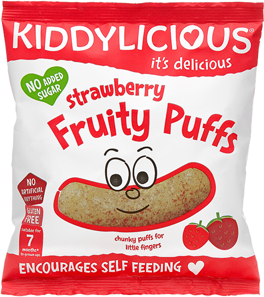 Fruity Puffs - Kiddylicious Fruit Wriggles Clipart (624x624), Png Download