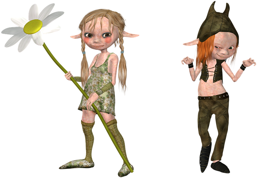 Elf, Fairy, Pixie, Magic, Fantasy, Fairytale, Character - Pixie Fairytale Clipart (960x620), Png Download