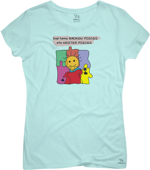 Broken Pieces Png - Cartoon Clipart (521x590), Png Download