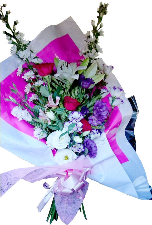 Sin Stock - Bouquet Clipart (576x1024), Png Download