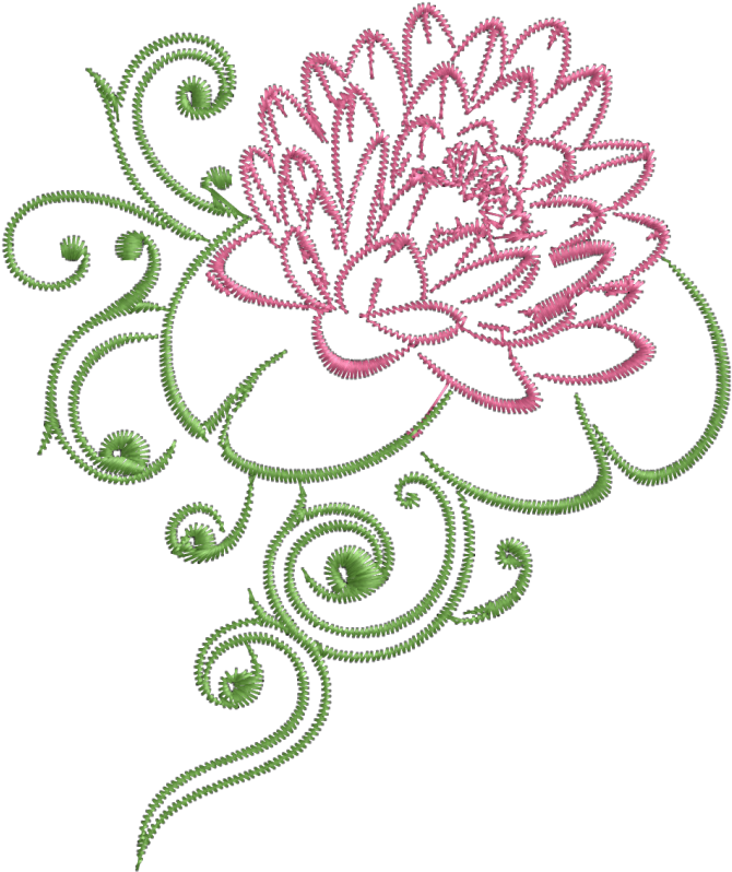 Lotus Flower Border Clipart (800x800), Png Download