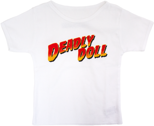 Jjs Dd Whitect - Deadly Doll Shirt Clipart (600x600), Png Download