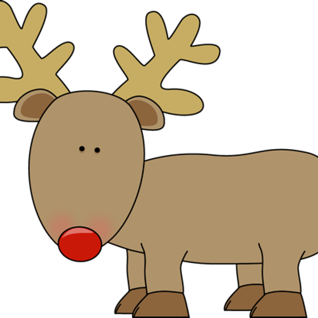 Reindeer Clipart Musical - Reindeer Hot Chocolate Cones Label - Png Download (1024x1024), Png Download