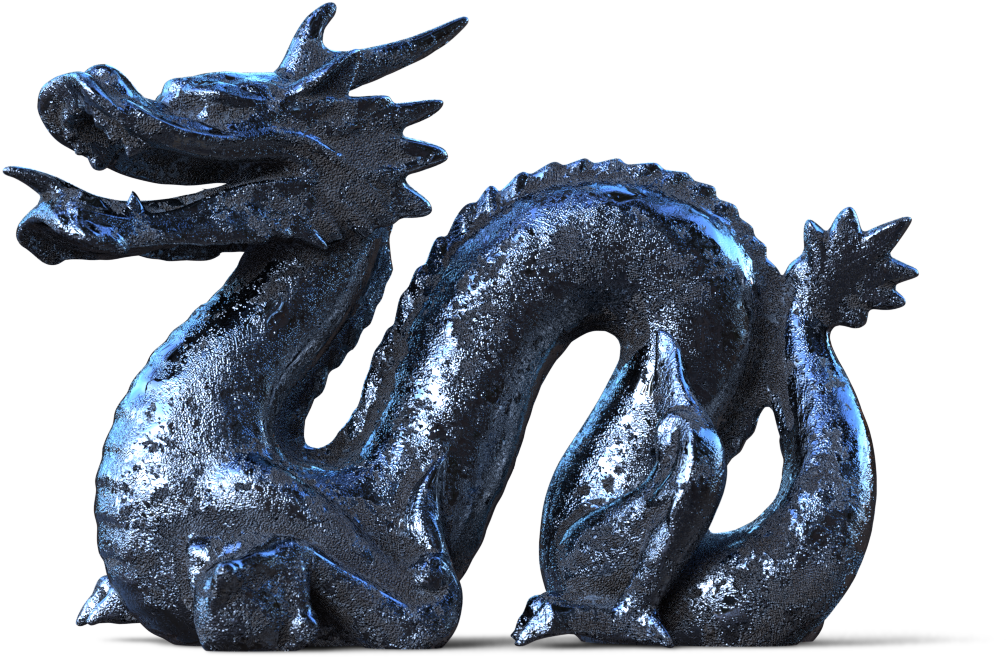 Th Asian Dragon Substancemetal 3 Ps1 , Png Download - Statue Clipart (1006x657), Png Download