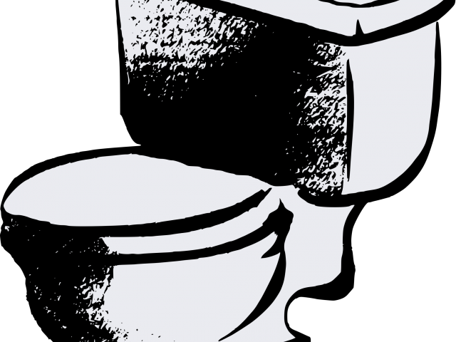 Toilet Clipart Png - Clip Art Toilet Png Transparent Png (640x480), Png Download
