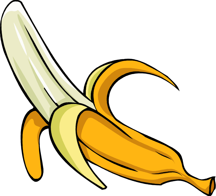Banana Bitch - Clip Art Of Food - Png Download (720x654), Png Download
